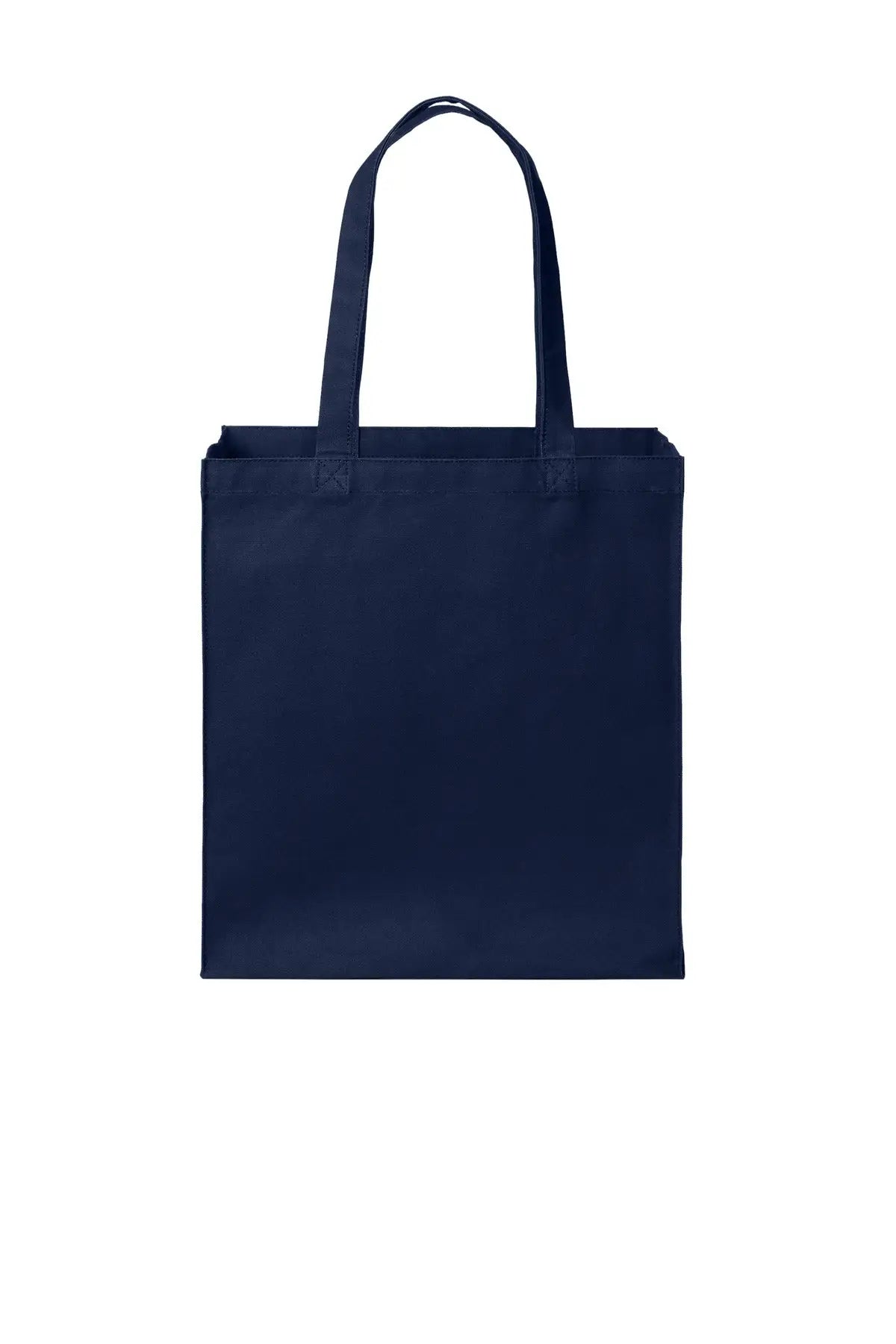 Port Authority Bg426 Cotton Canvas Over-the-shoulder Tote - River Blue Navy