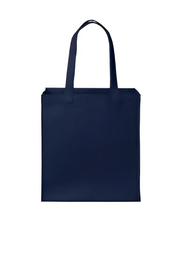 Port Authority Bg426 Cotton Canvas Over-the-shoulder Tote - River Blue Navy