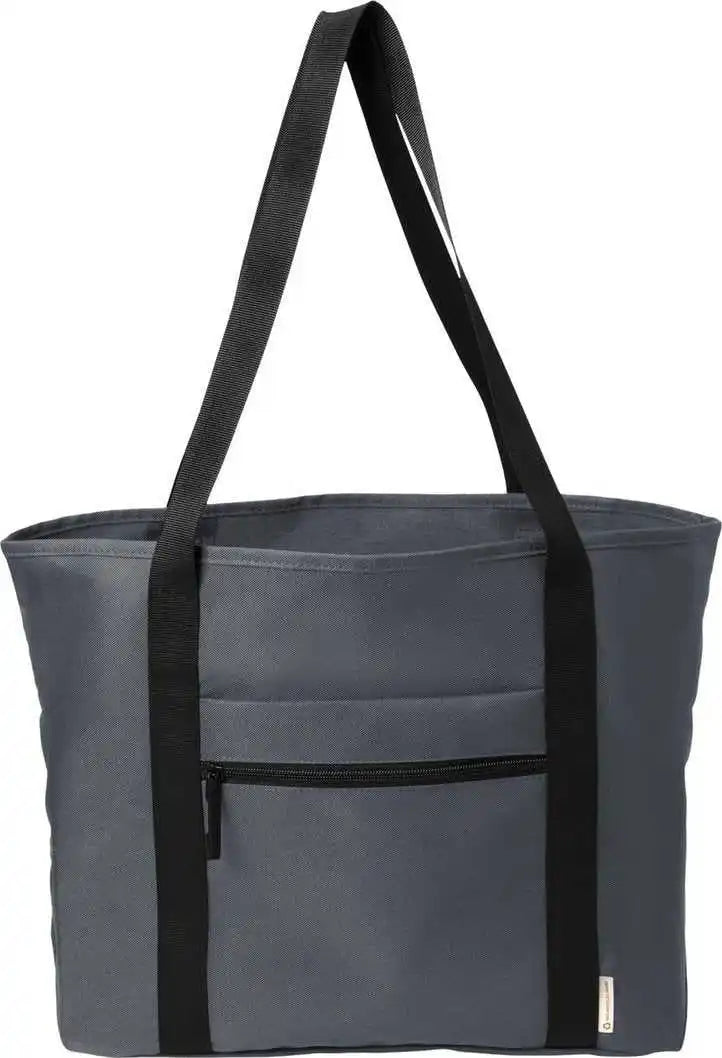 Port Authority Bg470 C-free Recycled Tote - Grey Steel - Osfa