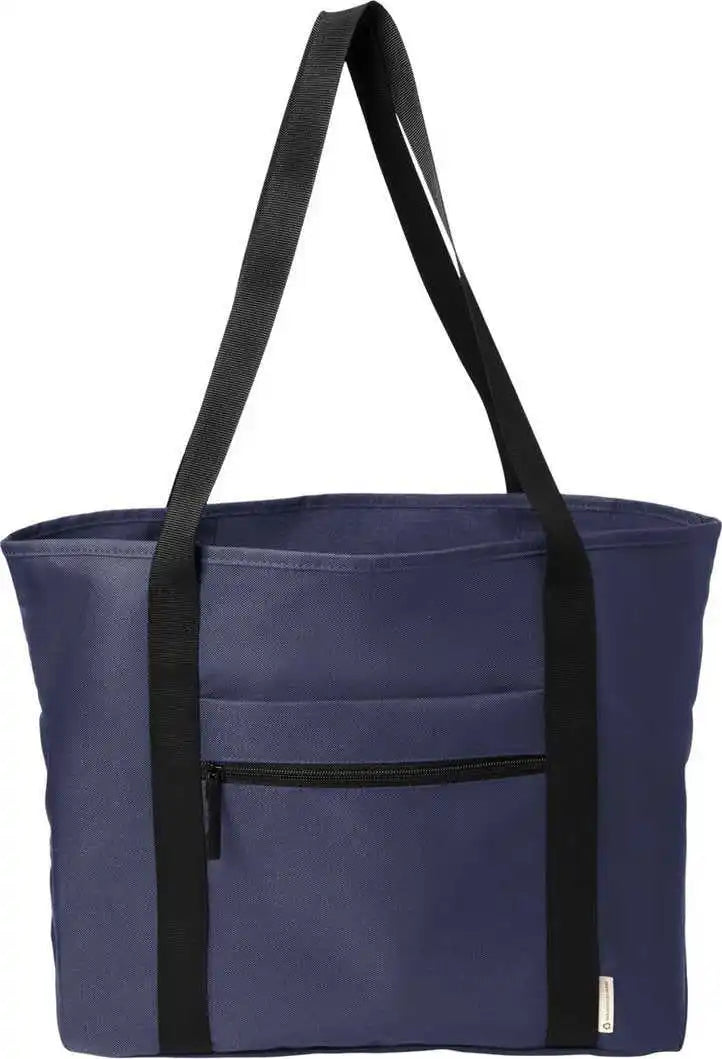 Port Authority Bg470 c Free Recycled Tote True Navy / Osfa