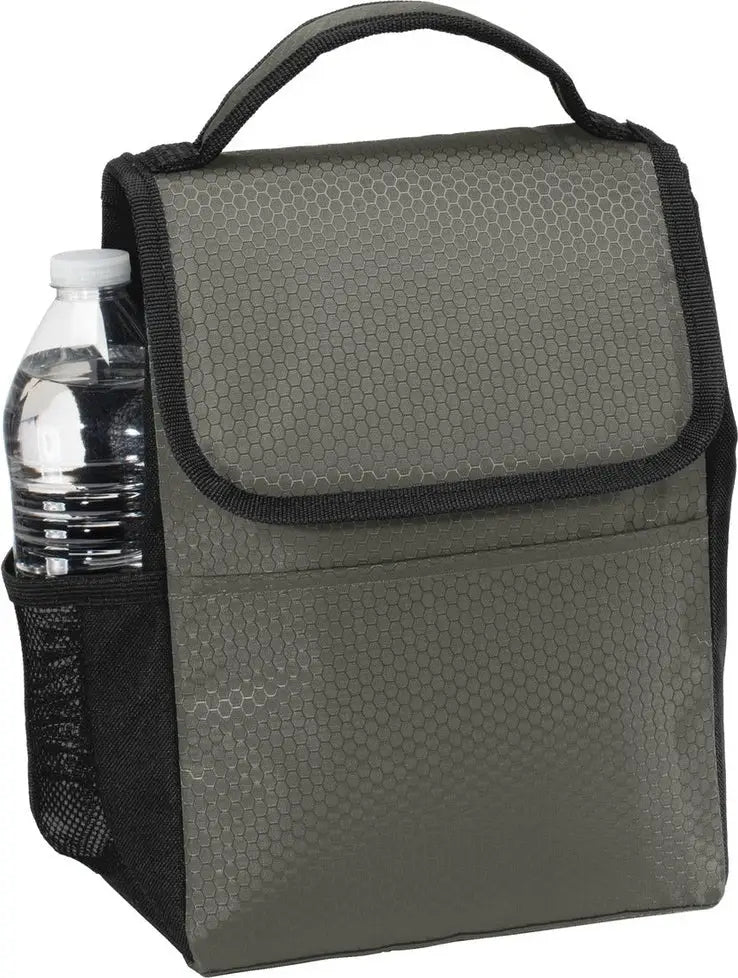 Port Authority Bg500 Lunch Bag Cooler - Gray Black - Gray/