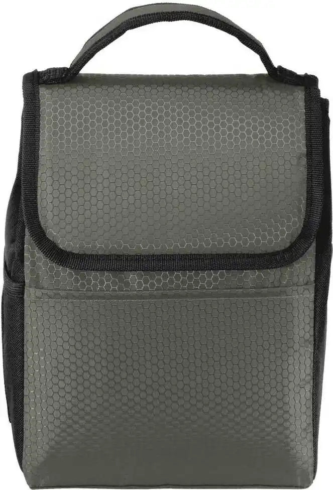 Port Authority Bg500 Lunch Bag Cooler Gray Black
