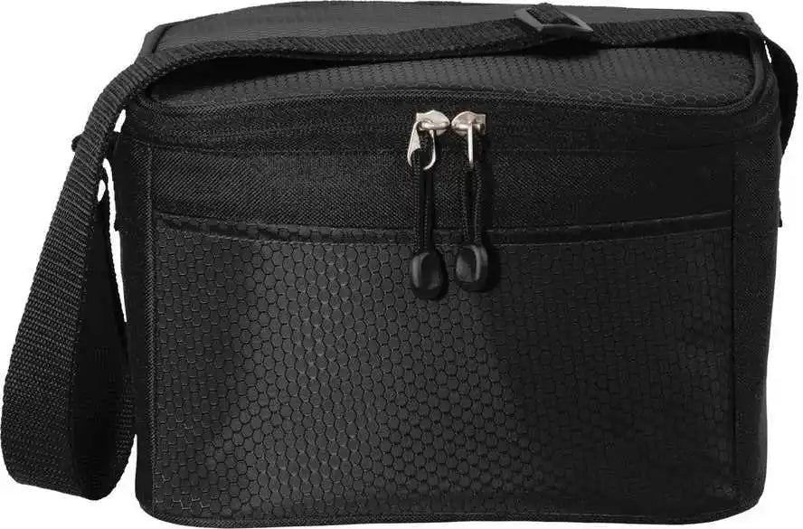 Port Authority Bg512 6-can Cube Cooler - Black