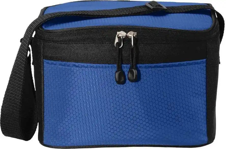 Port Authority Bg512 6-can Cube Cooler - Twilight Blue Black
