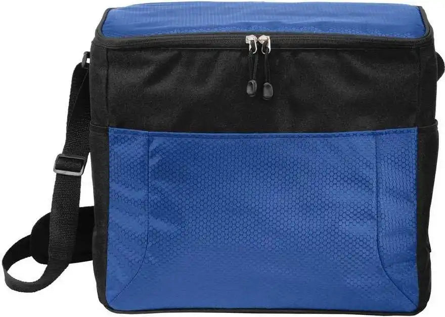 Port Authority Bg514 24-can Cube Cooler - Twilight Blue Black