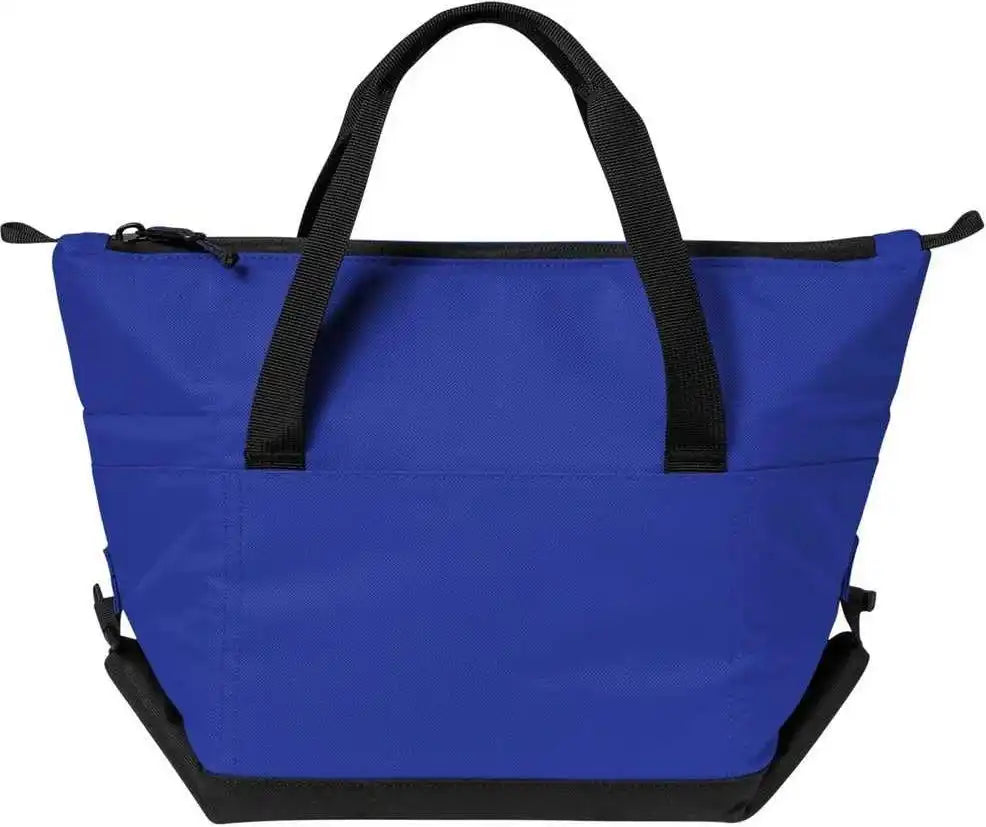 Port Authority Bg515 6-can Collapsible Cooler - True Royal Black - Adult Osfm