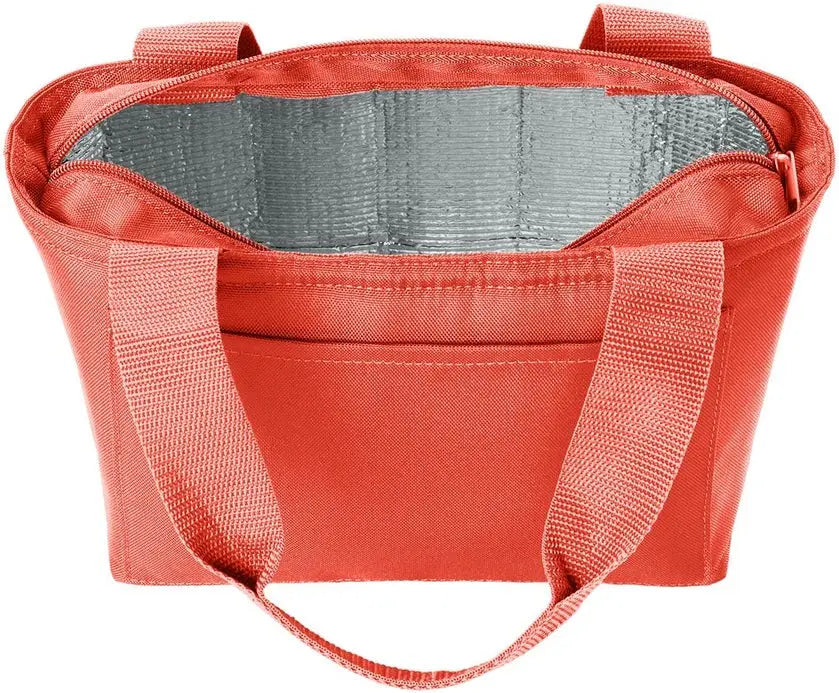Port Authority Bg518 Insulated Lunch Tote - Coral Splash