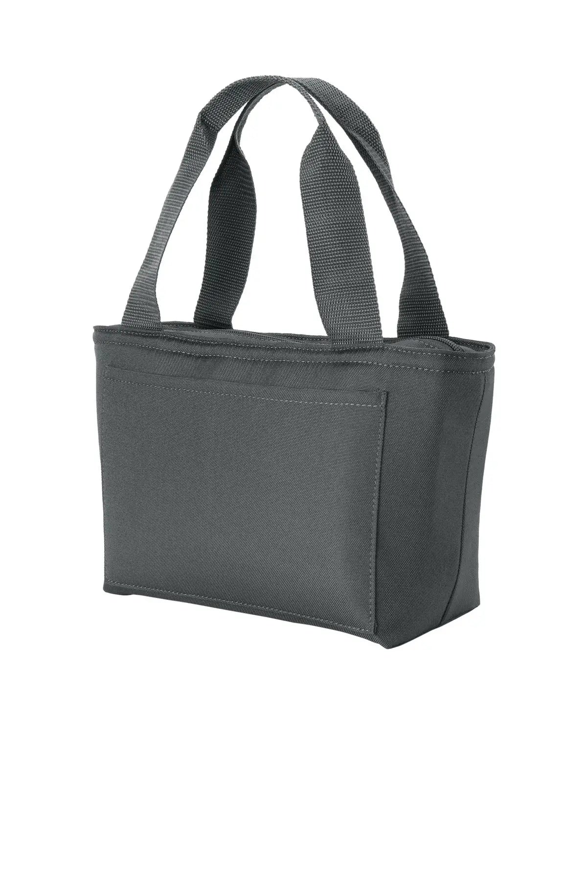 Port Authority Bg518 Insulated Lunch Tote - Gray Steel