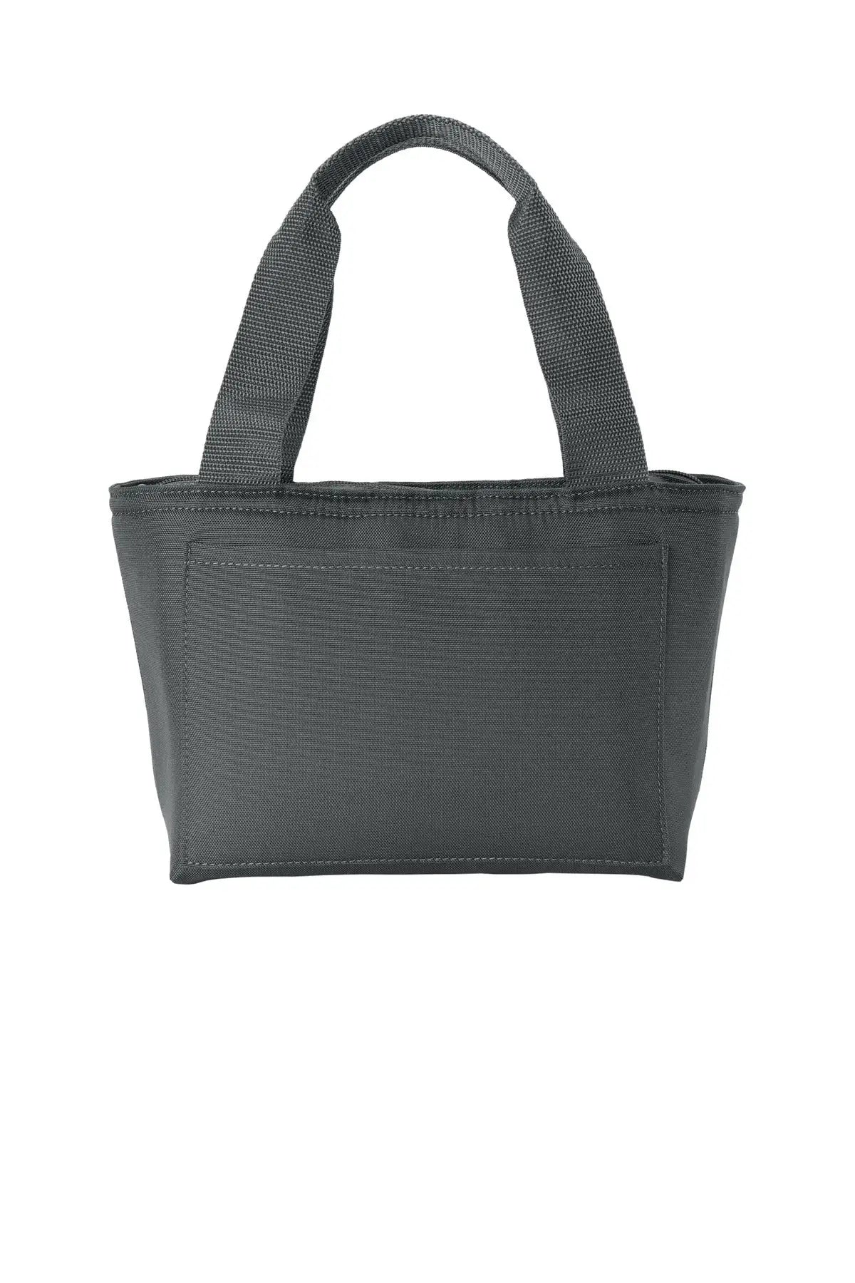 Port Authority Bg518 Insulated Lunch Tote - Gray Steel