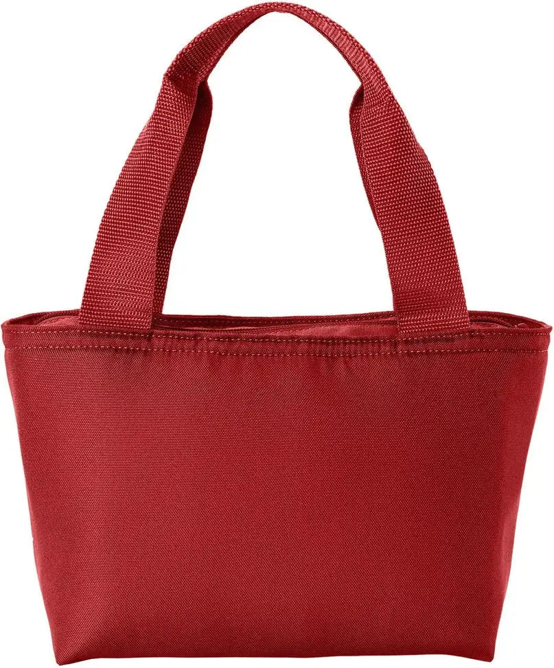 Port Authority Bg518 Insulated Lunch Tote - Rich Red