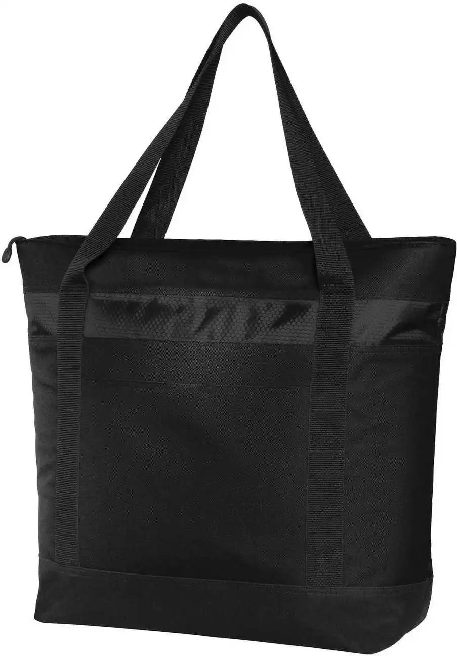 Port Authority Bg527 Large Tote Cooler - Black