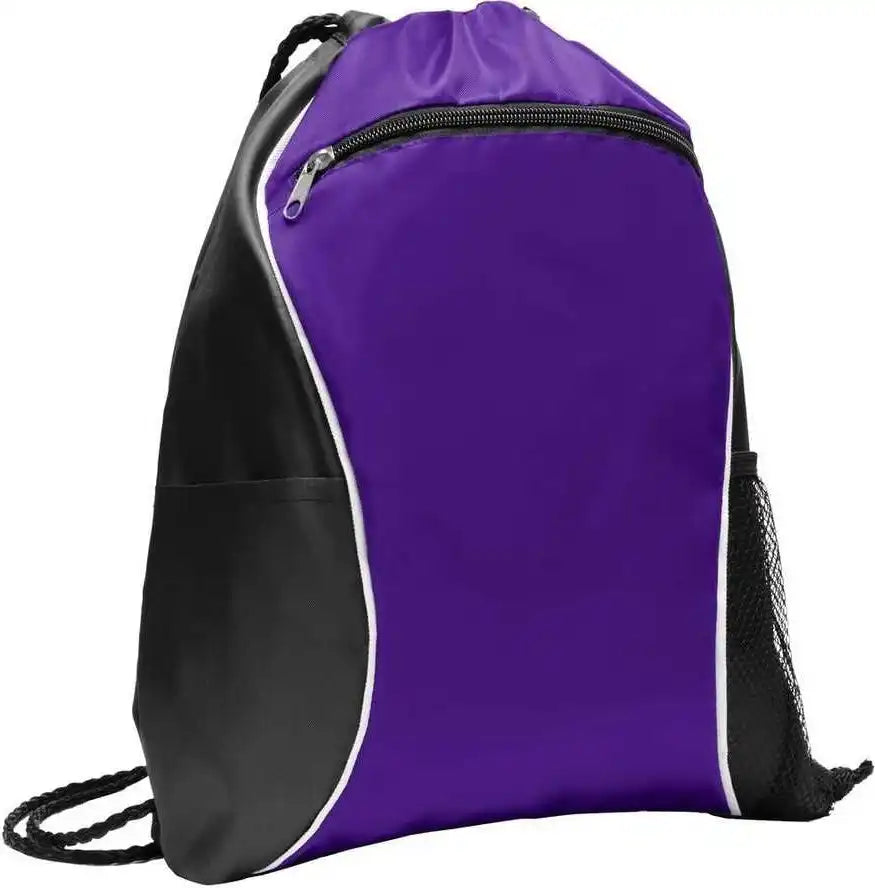 Port Authority Bg613 Fast Break Cinch Pack - Purple