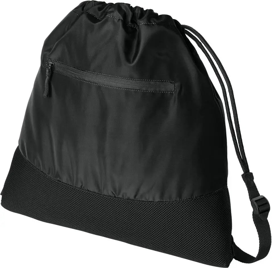 Port Authority Bg619 Agility Mesh Pocket Cinch - Deep Black