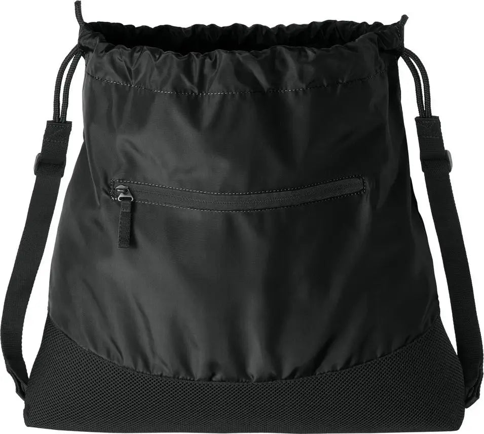 Port Authority Bg619 Agility Mesh Pocket Cinch - Deep Black