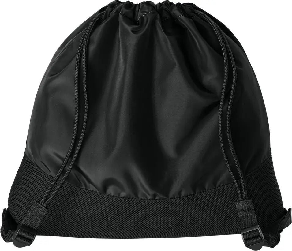 Port Authority Bg619 Agility Mesh Pocket Cinch - Deep Black