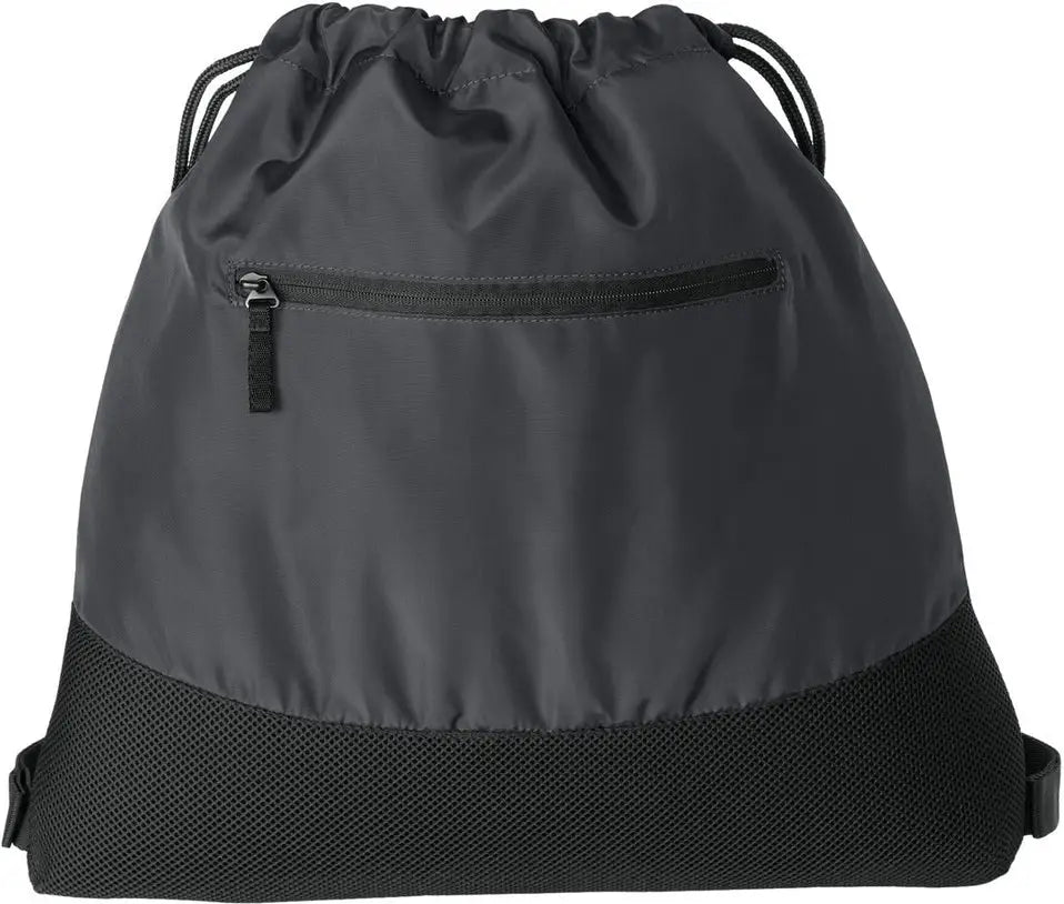 Port Authority Bg619 Agility Mesh Pocket Cinch - Iron Gray