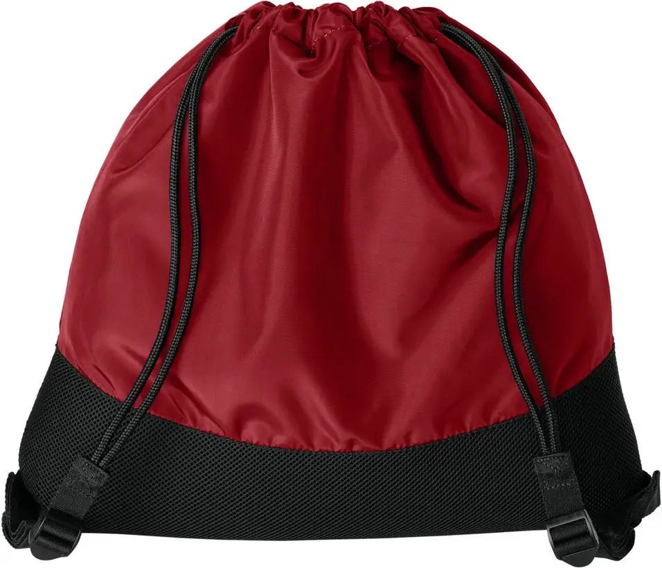 Port Authority Bg619 Agility Mesh Pocket Cinch - Rich Red