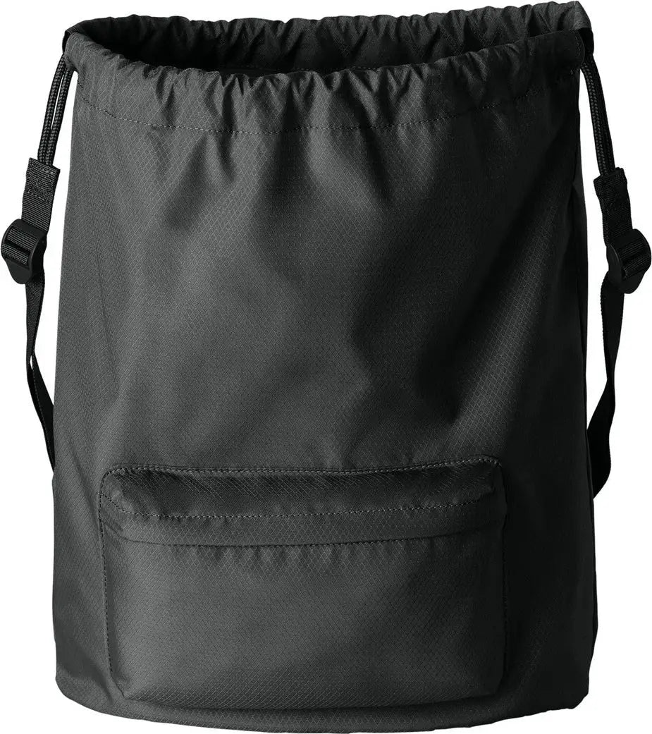 Port Authority Bg637 Diamond Pocket Cinch - Deep Black