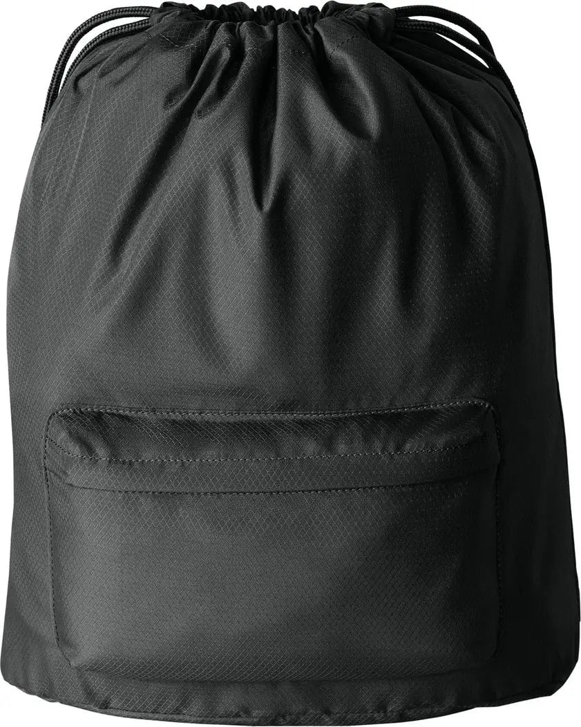 Port Authority Bg637 Diamond Pocket Cinch - Deep Black