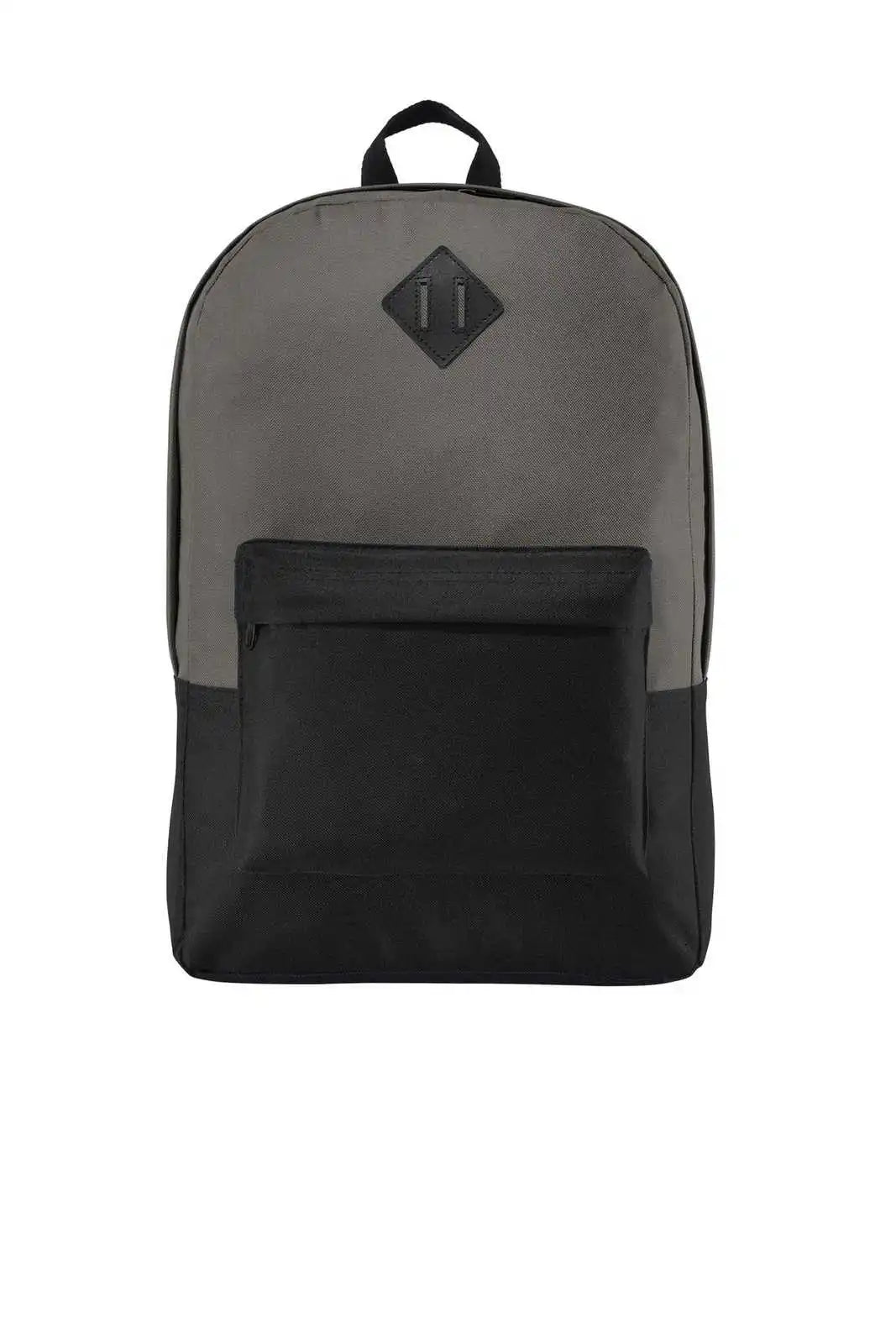Port Authority Bg7150 Retro Backpack Dark Charcoal Black Gray