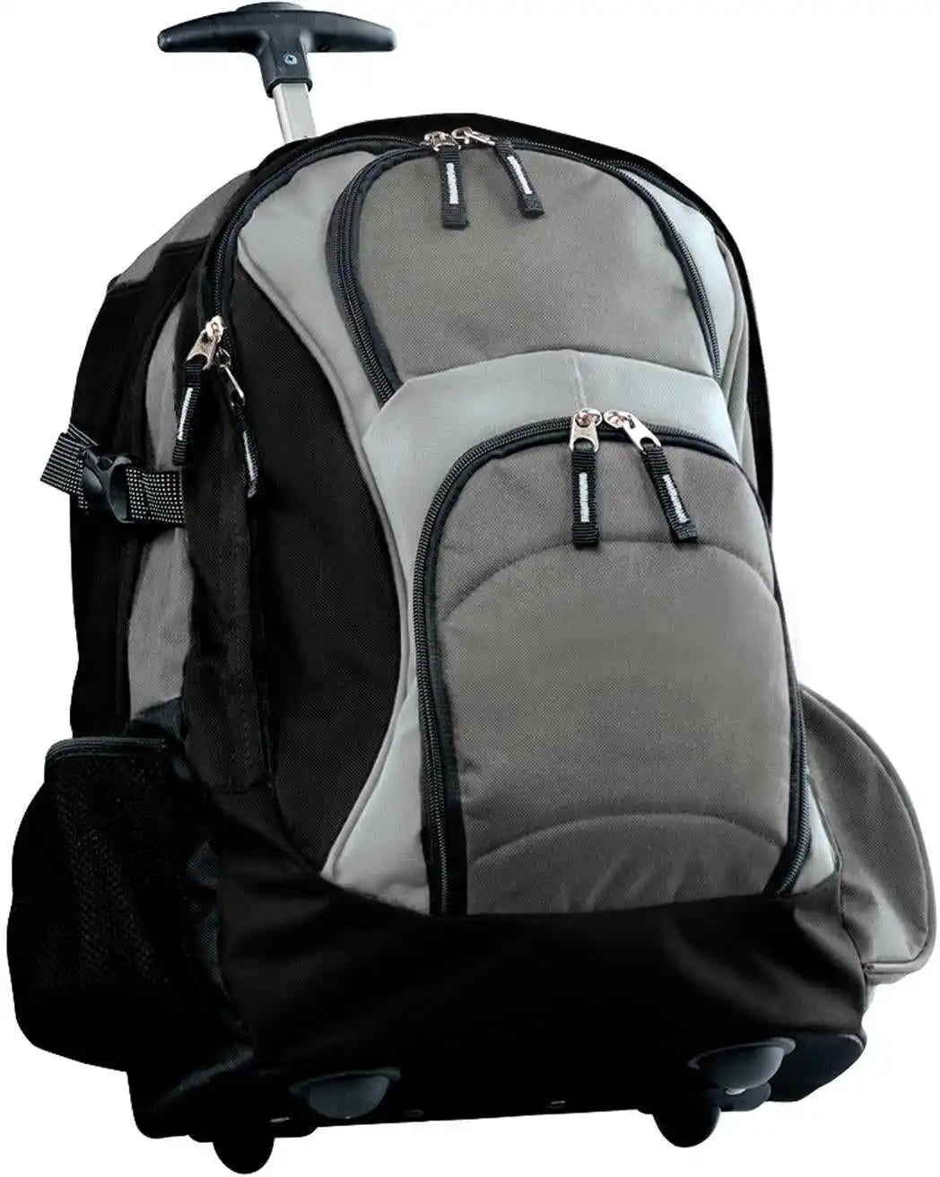 Port Authority Bg76s Wheeled Backpack Dark Gray Black