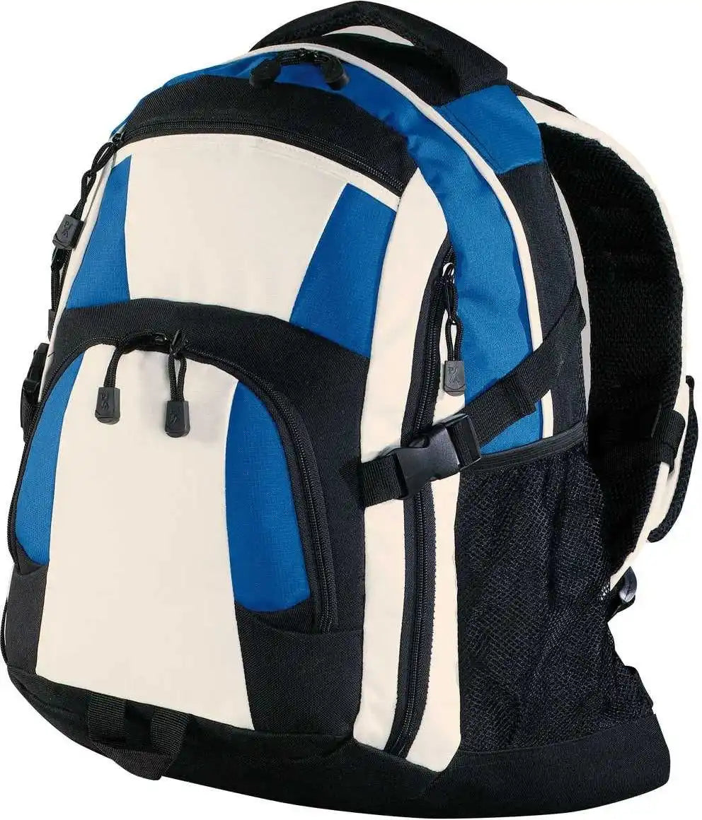 Port Authority Bg77 Urban Backpack Black Royal Stone