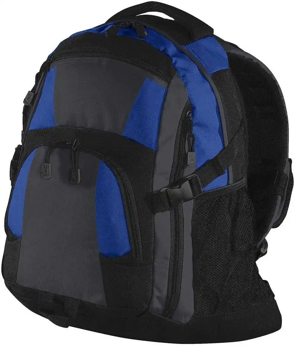Port Authority Bg77 Urban Backpack Royal Magnet Black / Adult Osfm