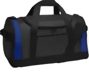 Port Authority Bg800 Voyager Sports Duffel - Dark Gray Twilight Blue - Gray/