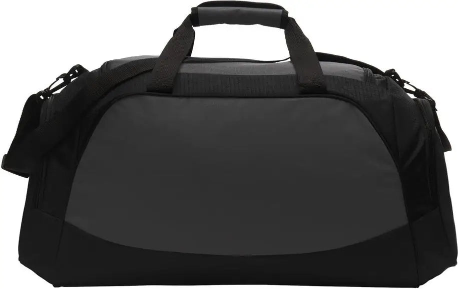 Port Authority Bg801 Medium Active Duffel - Dark Charcoal Black - Charcoal/