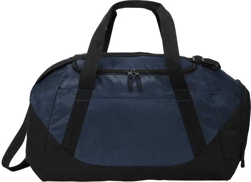 Port Authority Bg804 Team Duffel - Navy Black