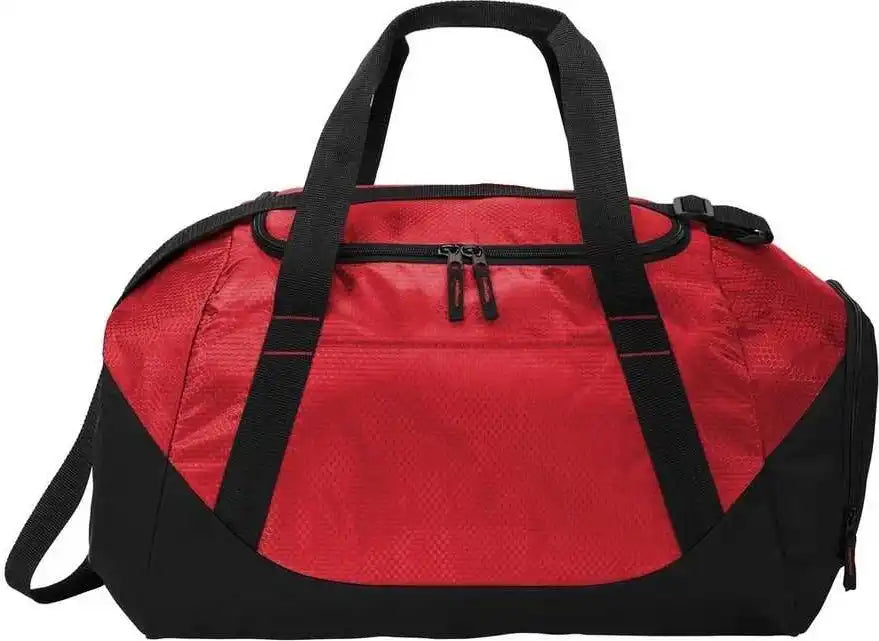 Port Authority Bg804 Team Duffel - True Red Black