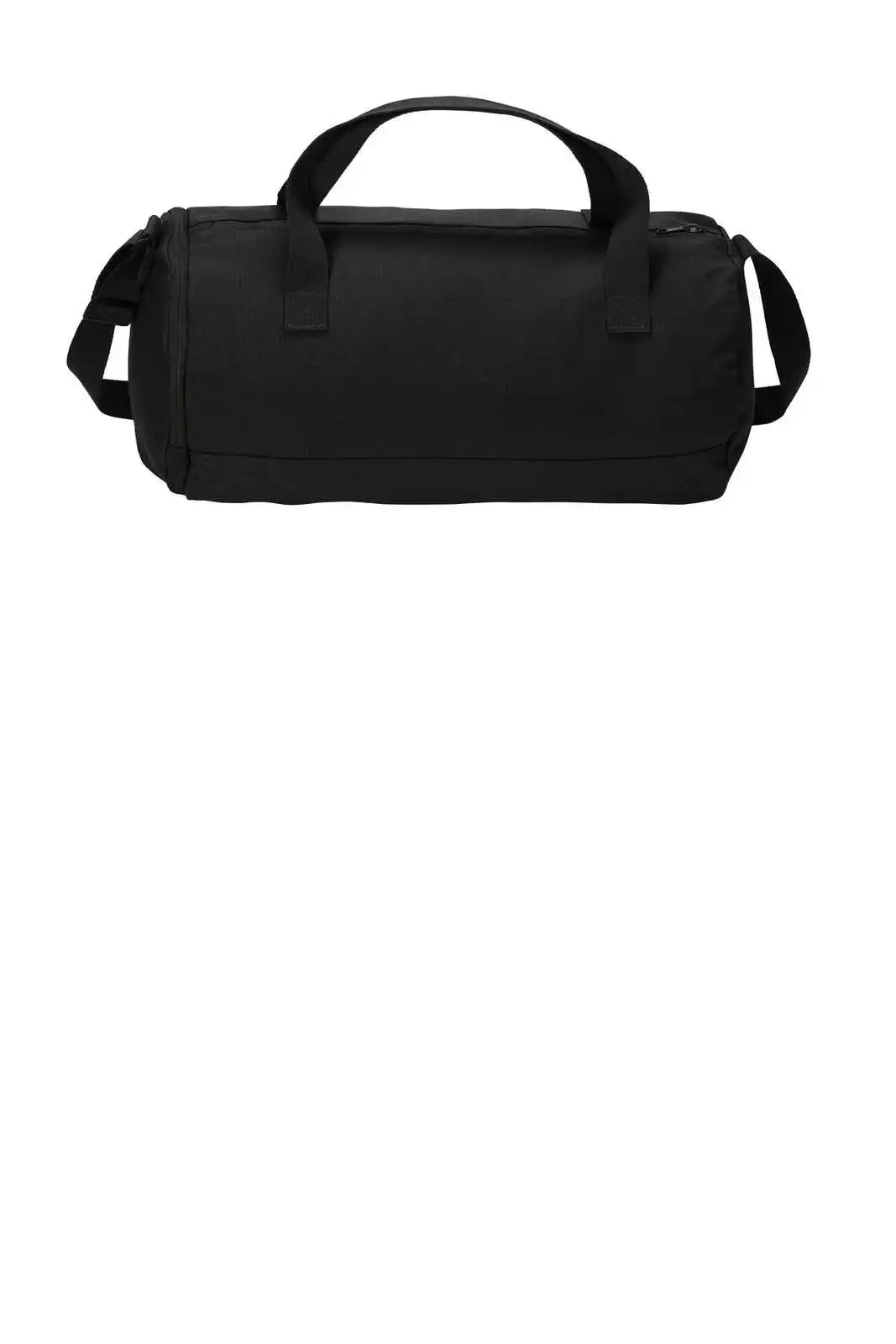 Port Authority Bg814 Cotton Barrel Duffel - Black