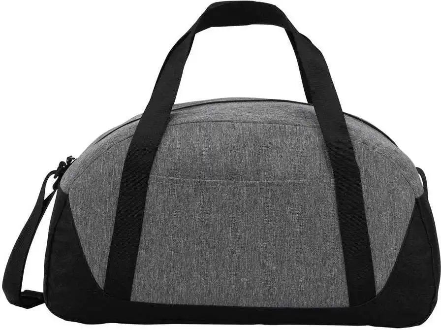 Port Authority Bg818 Access Dome Duffel Heather Gray/ Black Gray / Osfa