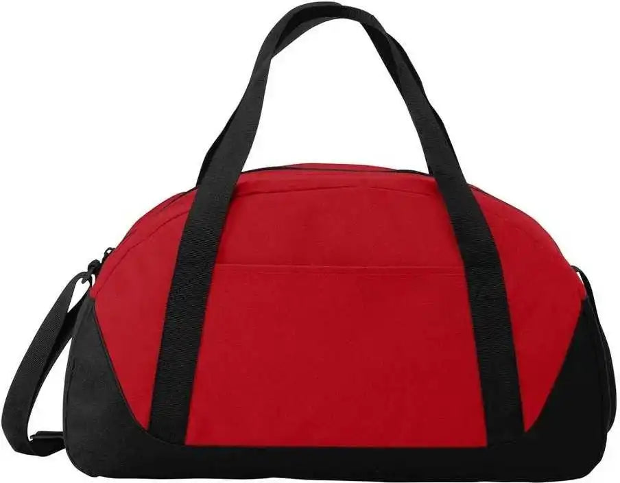 Port Authority Bg818 Access Dome Duffel True Red/ Black Red / Osfa