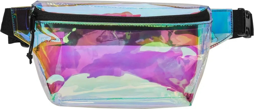Port Authority Bg930 Clear Hip Pack - Iridescent Black - Iridescent/