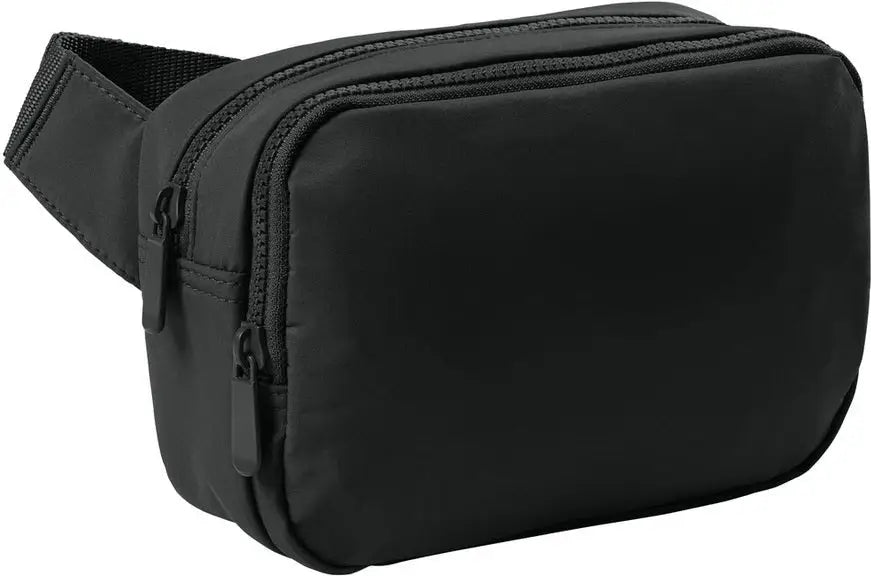 Port Authority Bg938 Matte Dual-compartment Crossbody - Deep Black