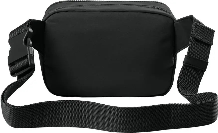 Port Authority Bg938 Matte Dual-compartment Crossbody - Deep Black