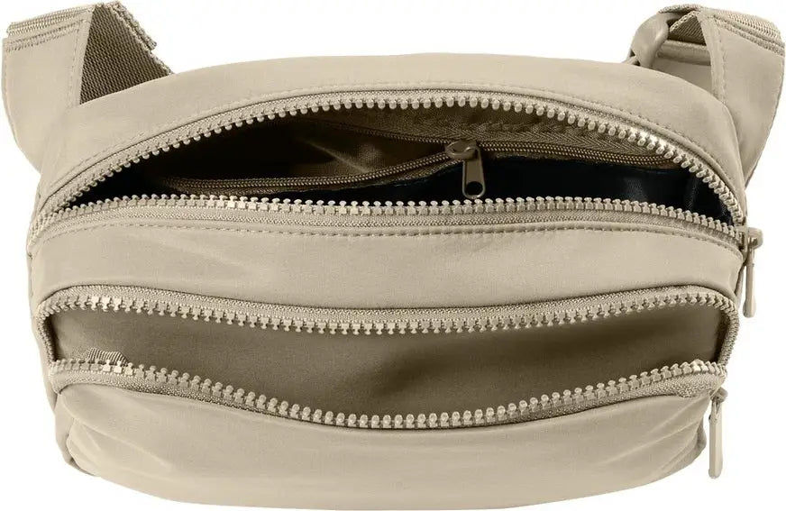 Port Authority Bg938 Matte Dual-compartment Crossbody - Sahara