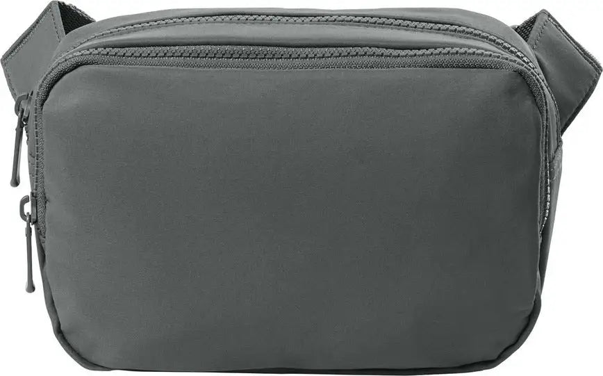 Port Authority Bg938 Matte Dual-compartment Crossbody - Storm Gray