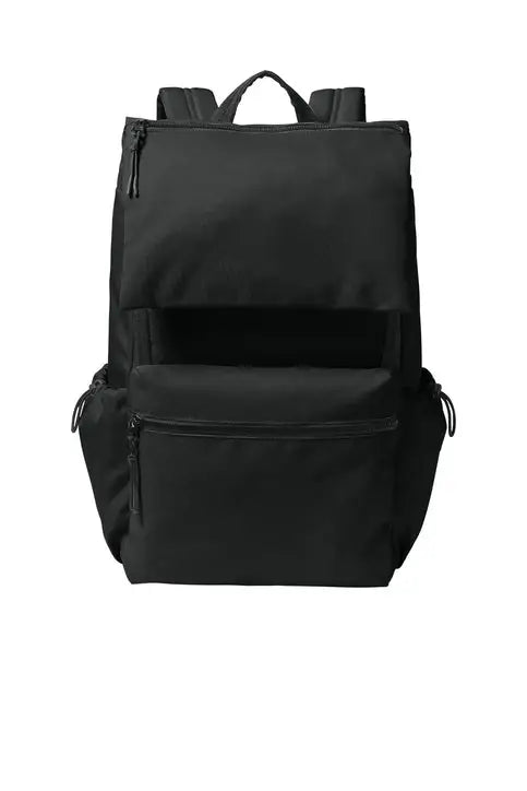 Port Authority Bg940 Matte Oxford Backpack - Deep Black