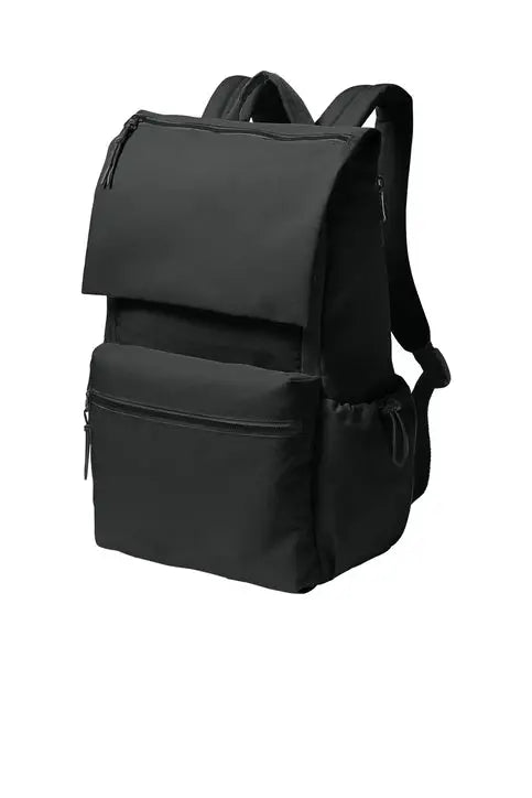 Port Authority Bg940 Matte Oxford Backpack - Deep Black