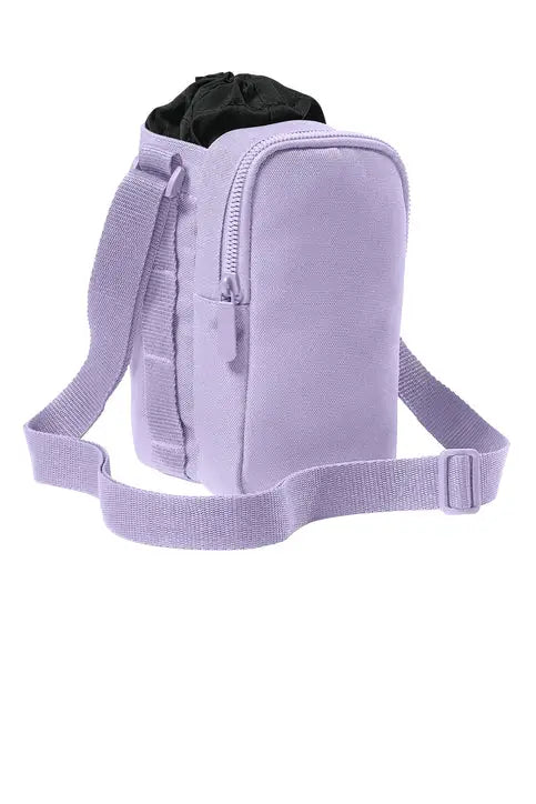 Port Authority Bg941 Matte Oxford Hydration Crossbody - Bright Lavender