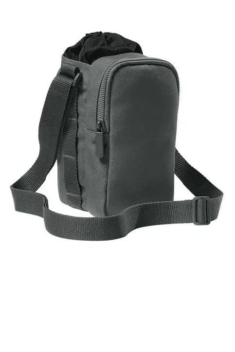 Port Authority Bg941 Matte Oxford Hydration Crossbody - Storm Gray