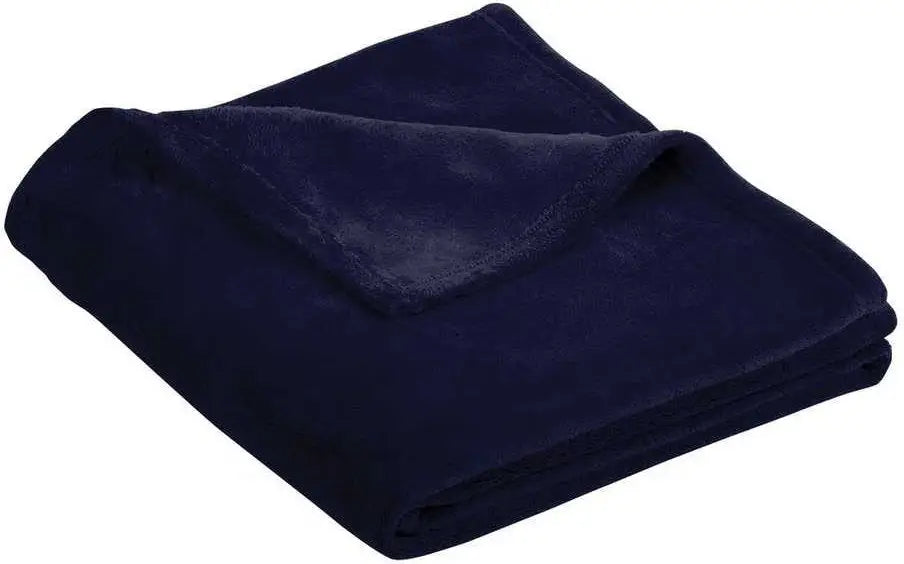 Port Authority Bp31 Ultra Plush Blanket - Deep Navy