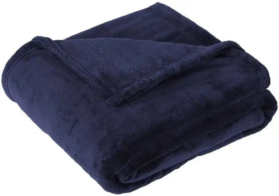 Port Authority Bp32 Oversized Ultra Plush Blanket Deep Navy / Osfa