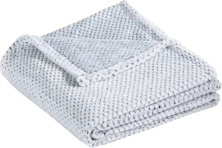 Port Authority Bp35 Plush Texture Blanket - Dress Blue Navy - Multi-colored