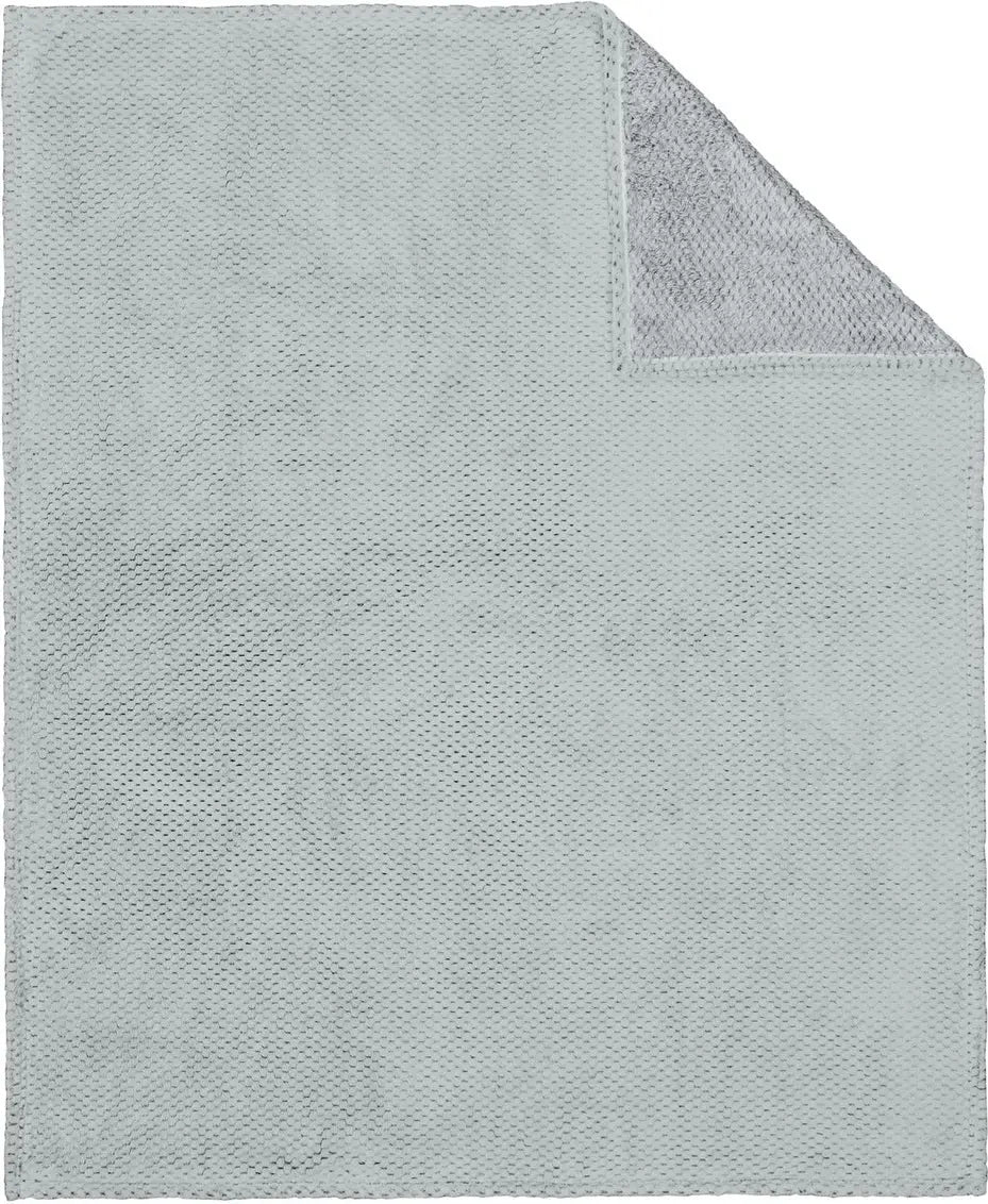 Port Authority Bp35 Plush Texture Blanket - Shadow Gray