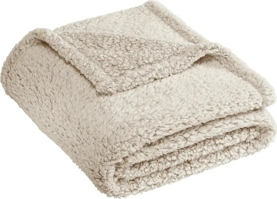 Port Authority Bp36 Cozy Blanket - Oatmeal Heather