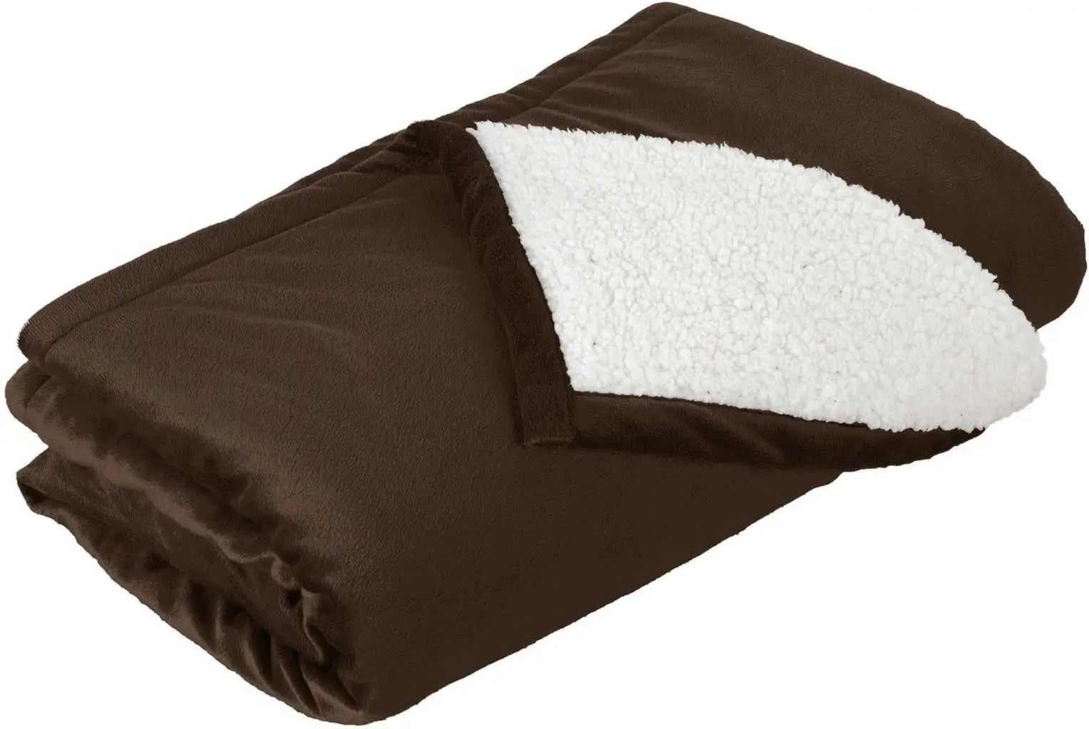 Port Authority Bp40 Mountain Lodge Blanket - Fireside Brown