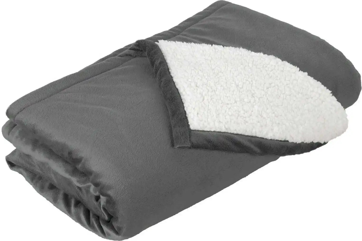 Port Authority Bp40 Mountain Lodge Blanket - Hearth Gray - one Size Fits Most